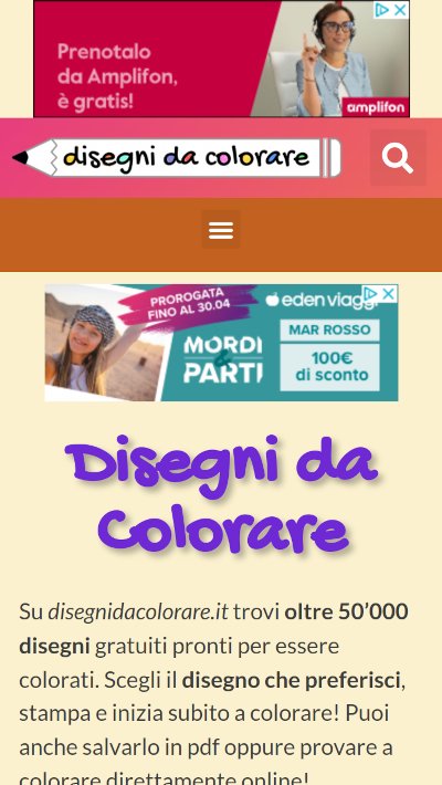 Disegni da Colorare